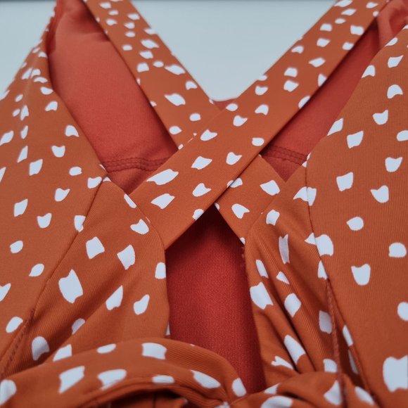 Roxy Tropical Oasis Knotted One Piece Women's size XS - Picture 9 of 9